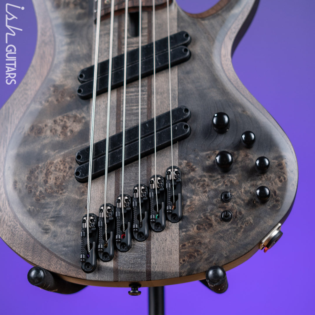 Ibanez BTB806MS Multi-Scale 6-String Bass Transparent Grey Flat