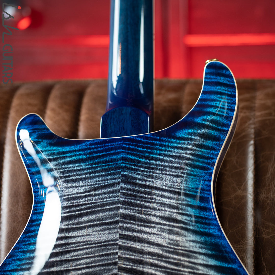 PRS McCarty 594 Hollowbody II Charcoal Blue Burst 10 Top