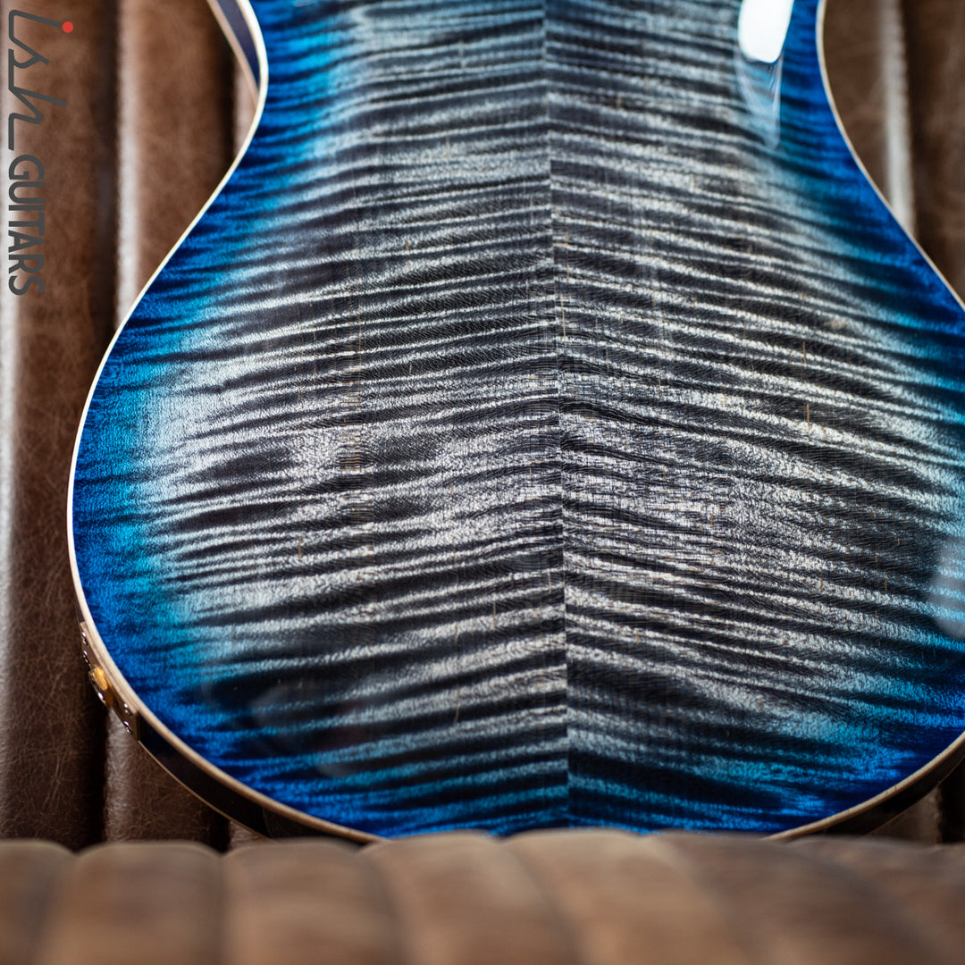 PRS McCarty 594 Hollowbody II Charcoal Blue Burst 10 Top
