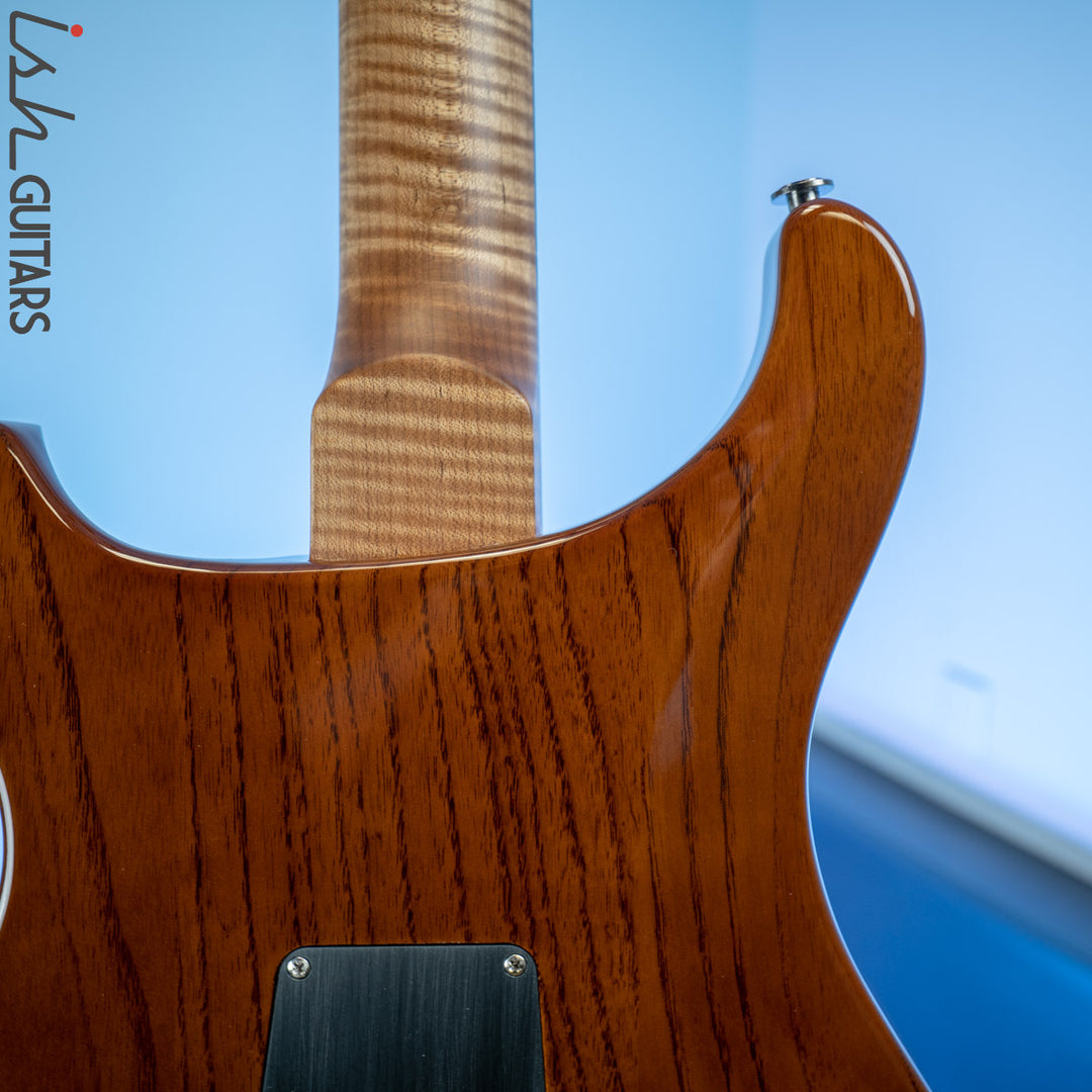 PRS Wood Library Custom 22 Soapbar Copperhead Burst