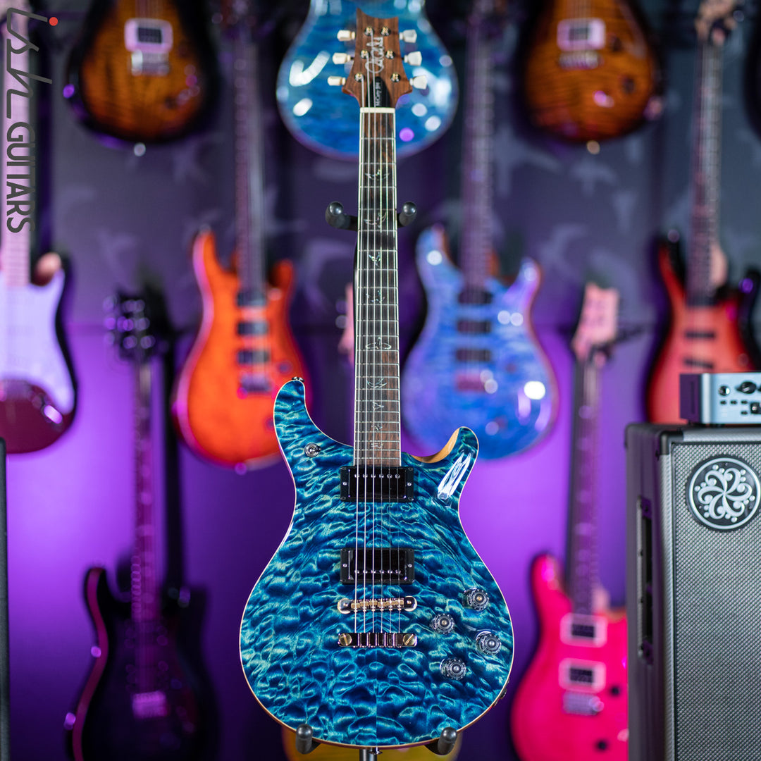 PRS McCarty 594 Wood Library River Blue 10 Top Quilt