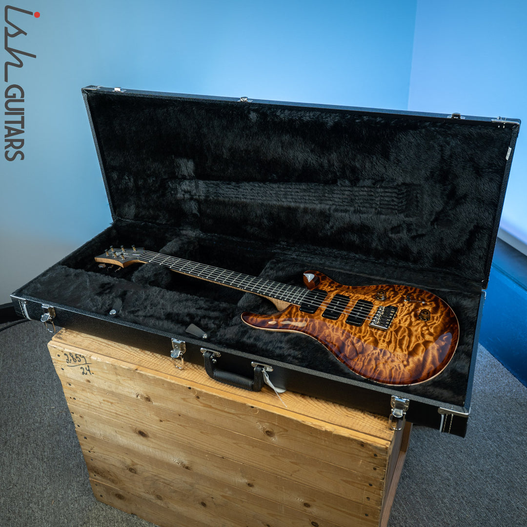 PRS Wood Library Custom 22 Soapbar Copperhead Burst