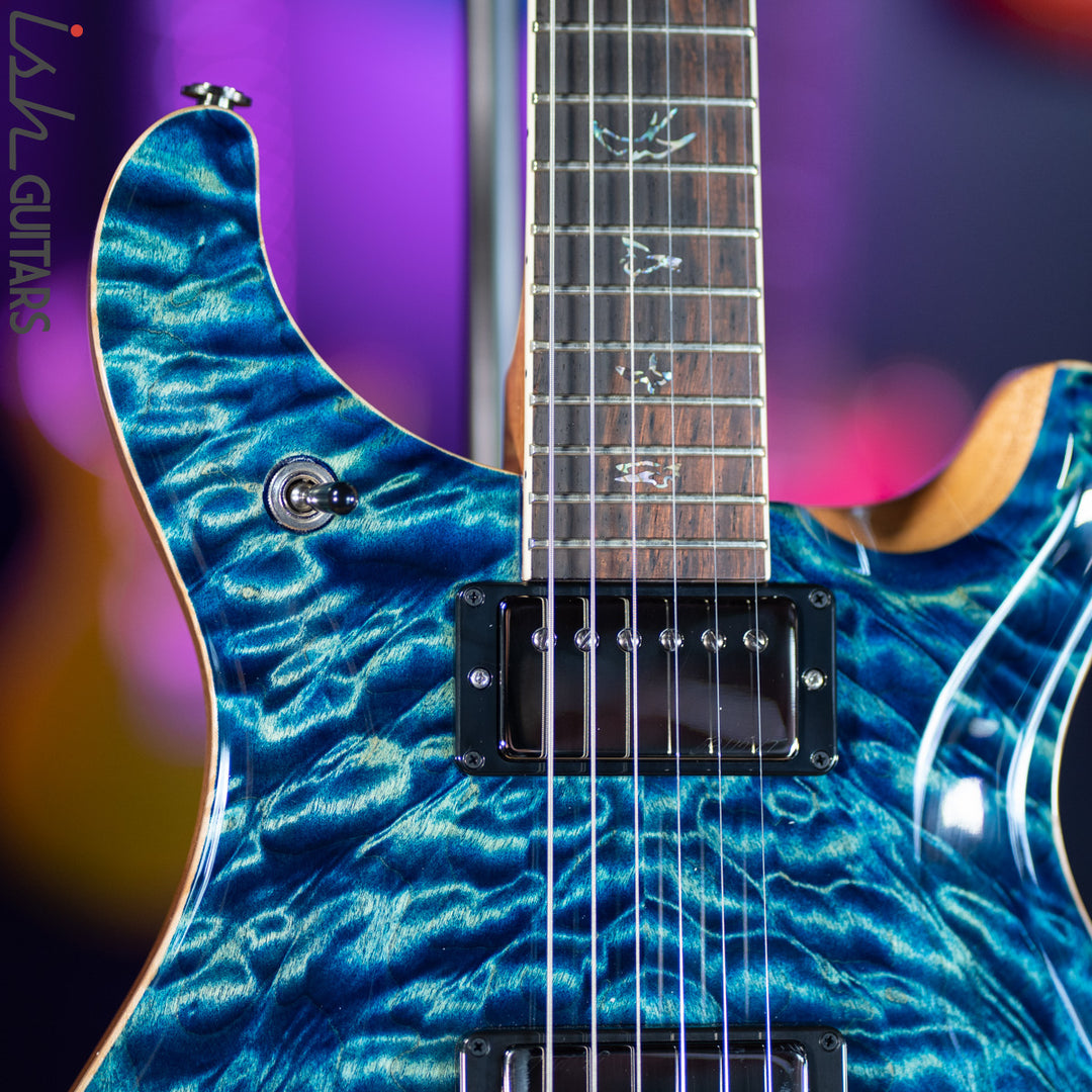 PRS McCarty 594 Wood Library River Blue 10 Top Quilt