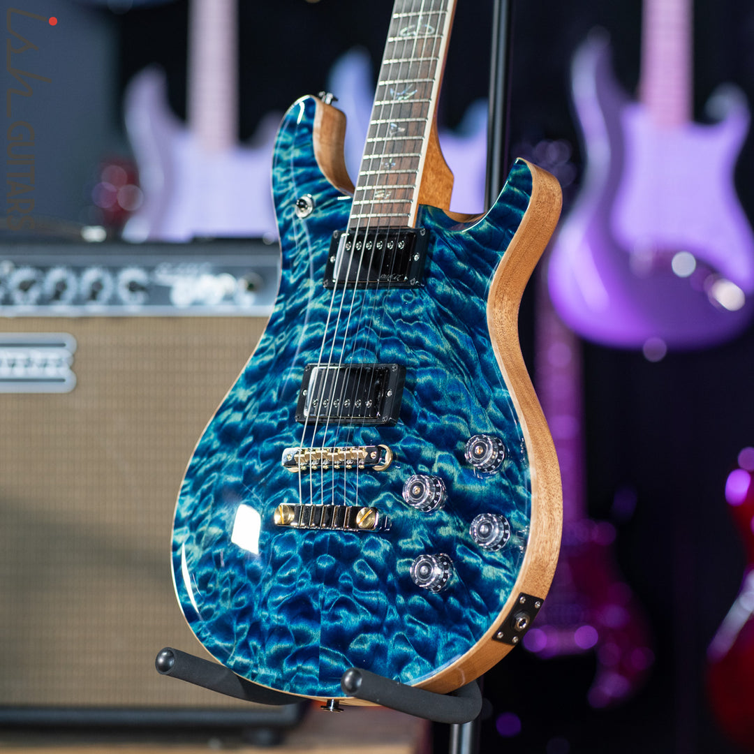 PRS McCarty 594 Wood Library River Blue 10 Top Quilt