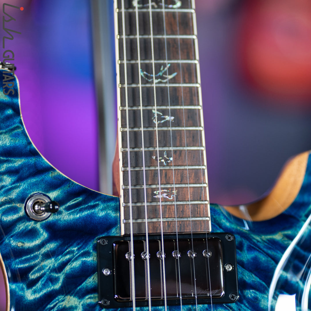 PRS McCarty 594 Wood Library River Blue 10 Top Quilt