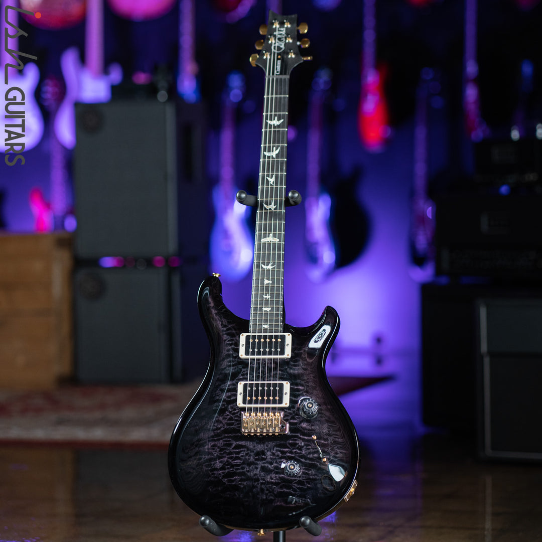 PRS Custom 24 Purple Mist Smokewrap 10 Top Quilt
