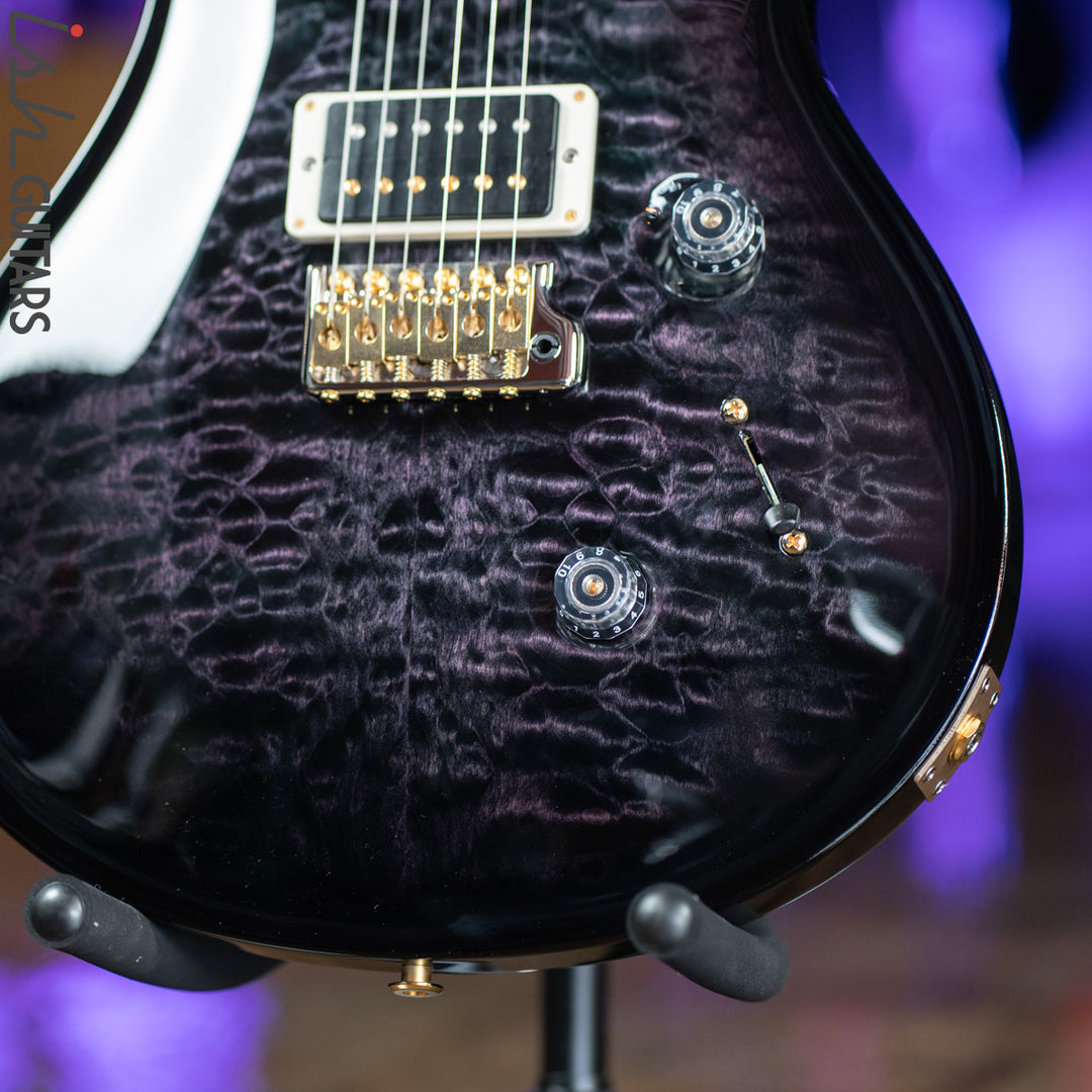 PRS Custom 24 Purple Mist Smokewrap 10 Top Quilt