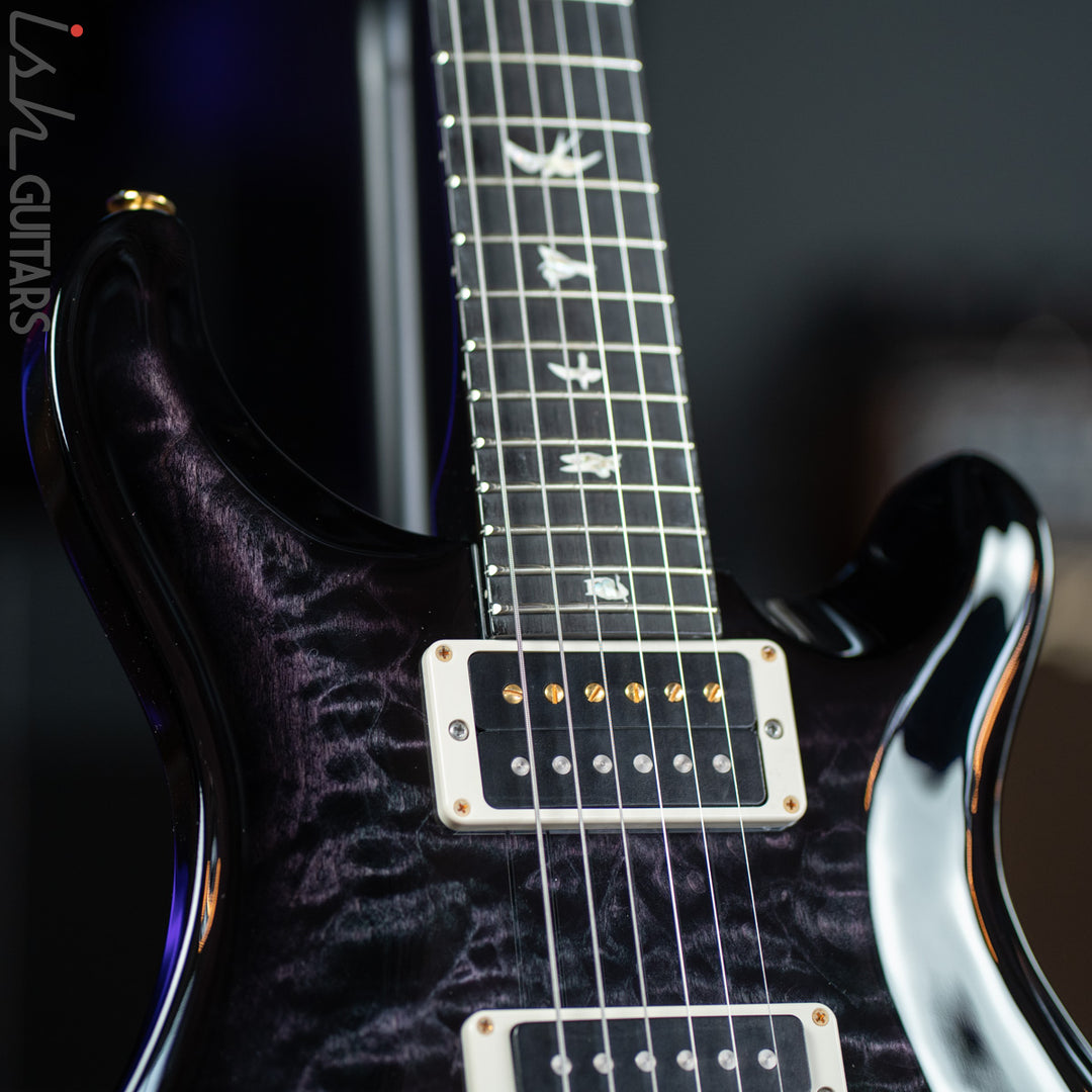 PRS Custom 24 Purple Mist Smokewrap 10 Top Quilt