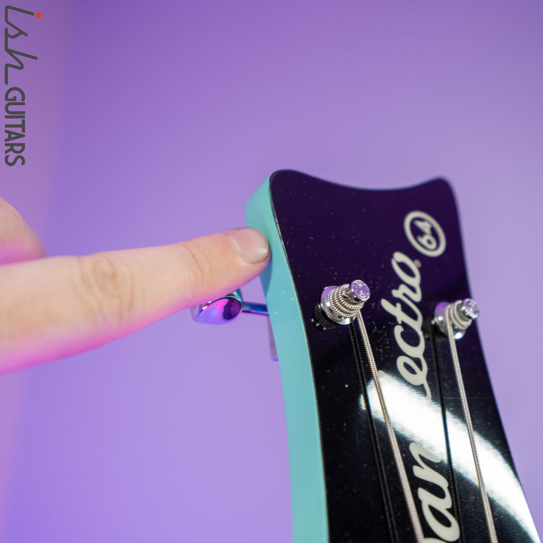 Danelectro D64 Bass Aqua Seafoam Prototype