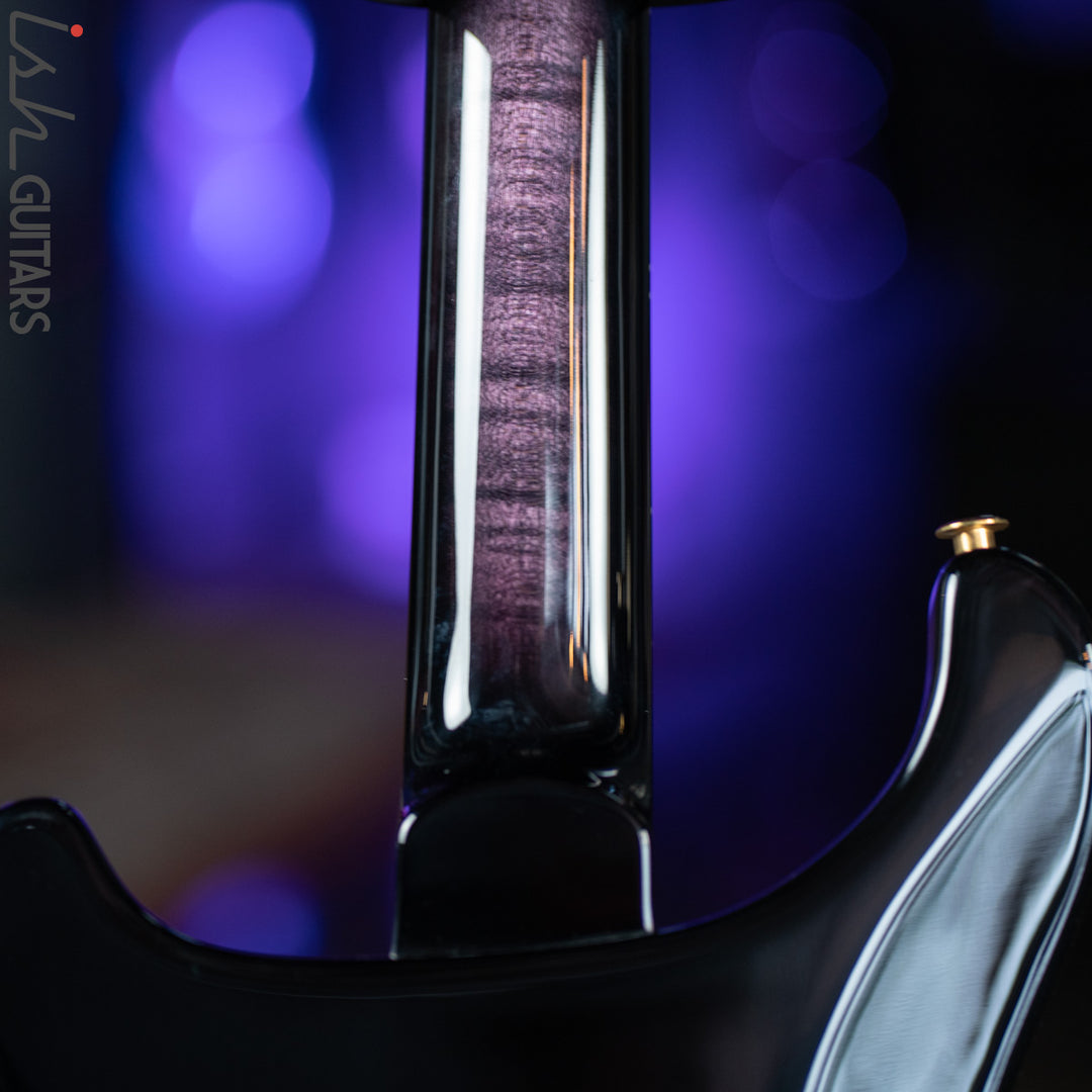 PRS Custom 24 Purple Mist Smokewrap 10 Top Quilt