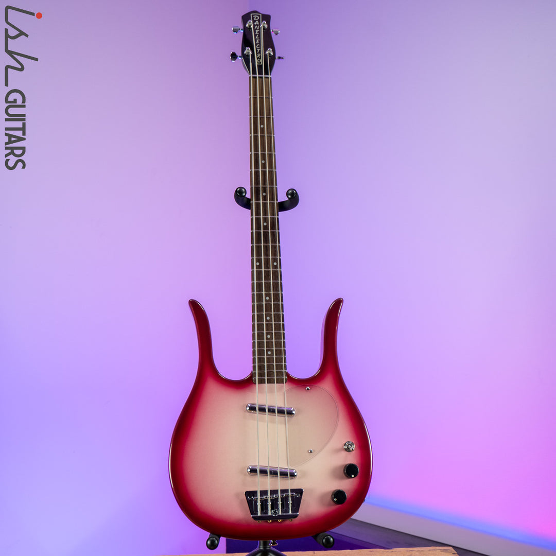Danelectro Longhorn Bass Violet Burst Prototype