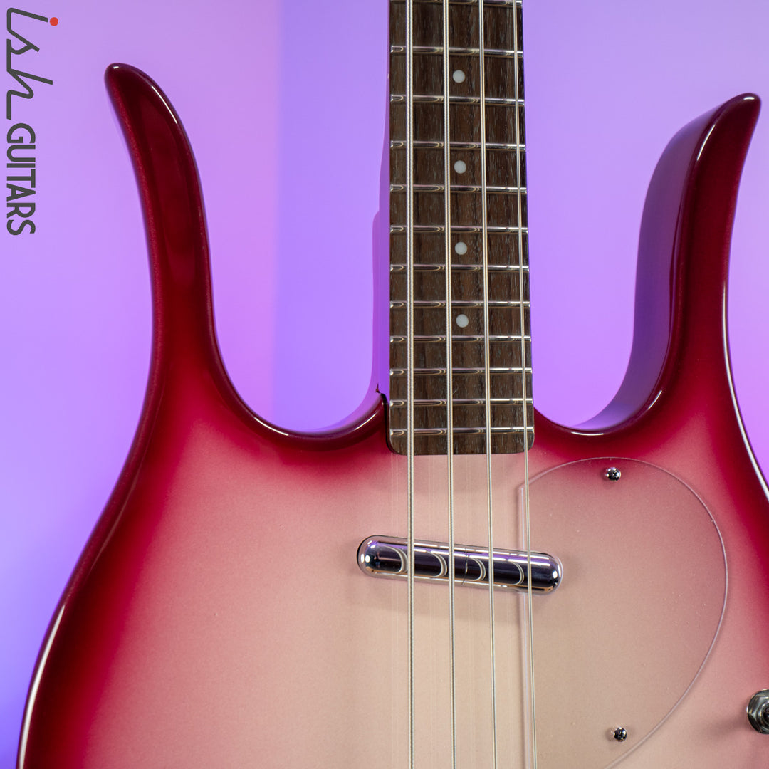 Danelectro Longhorn Bass Violet Burst Prototype