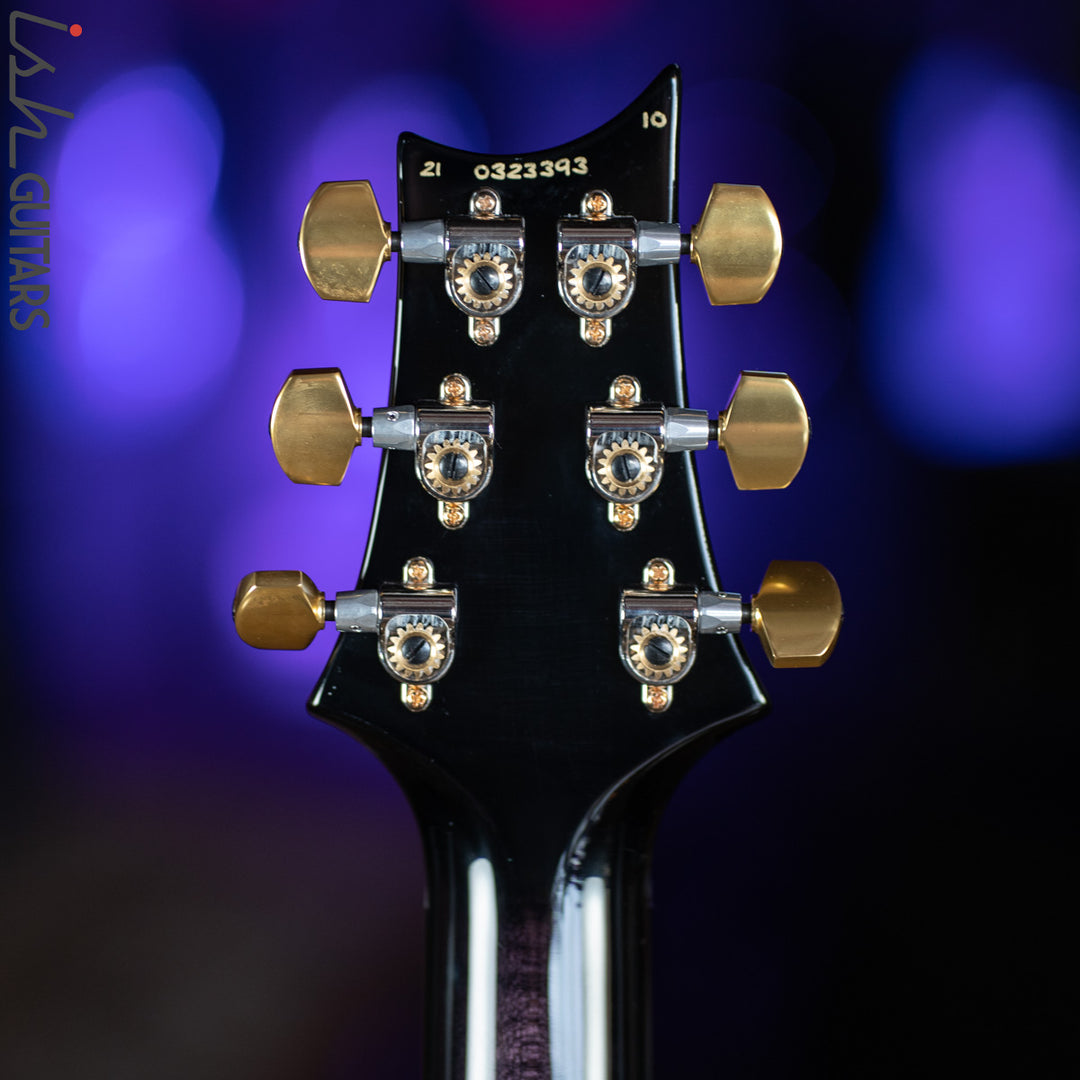 PRS Custom 24 Purple Mist Smokewrap 10 Top Quilt