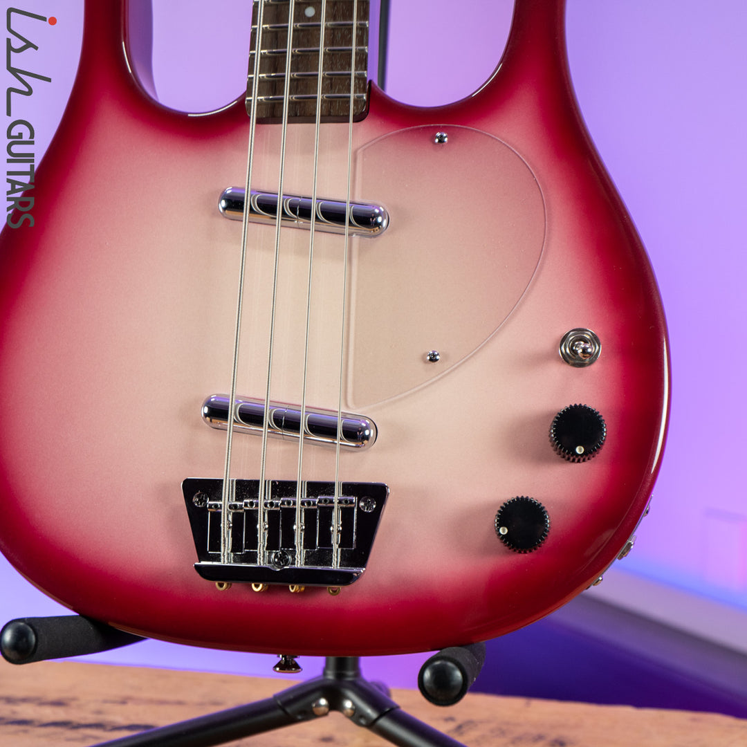 Danelectro Longhorn Bass Violet Burst Prototype