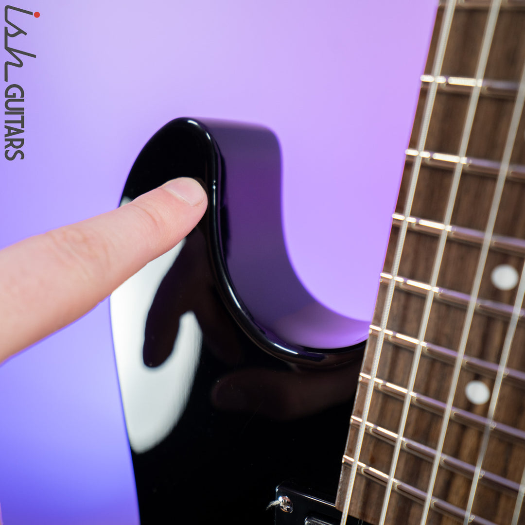 2021 Danelectro 64XT Black W/ Marble Pick Guard Prototype