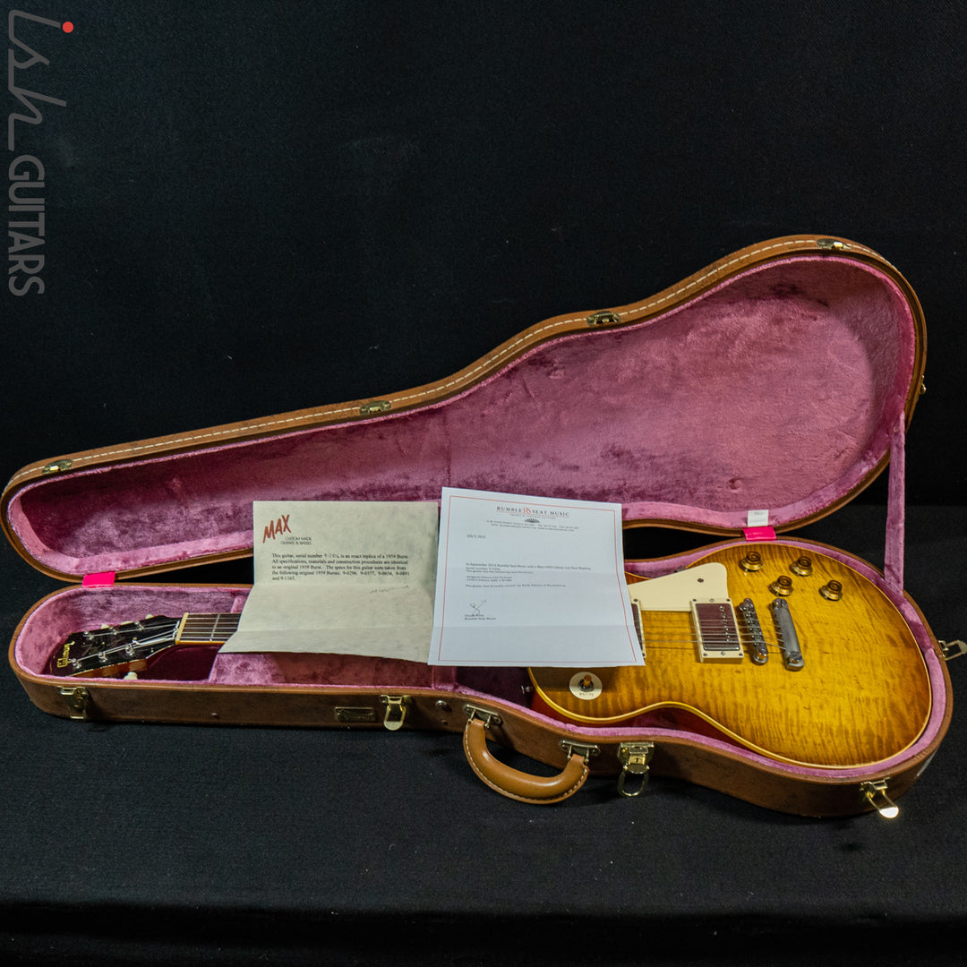 1990s Max Burst "Gibson" Les Paul Lemon Burst
