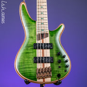 Ibanez Premium SR5FMDX 5-String Bass Emerald Green Low Gloss