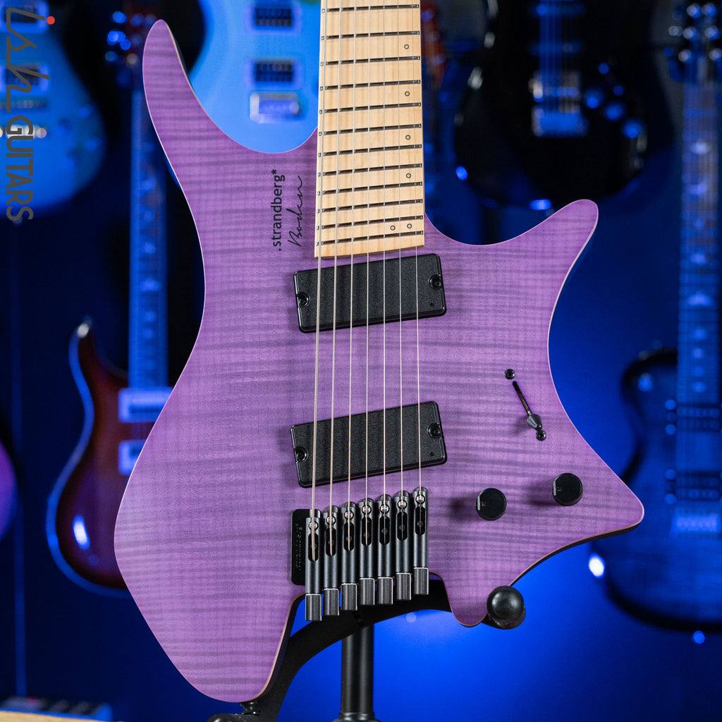 Strandberg Boden Standard NX 7 Multiscale Headless Guitar Purple
