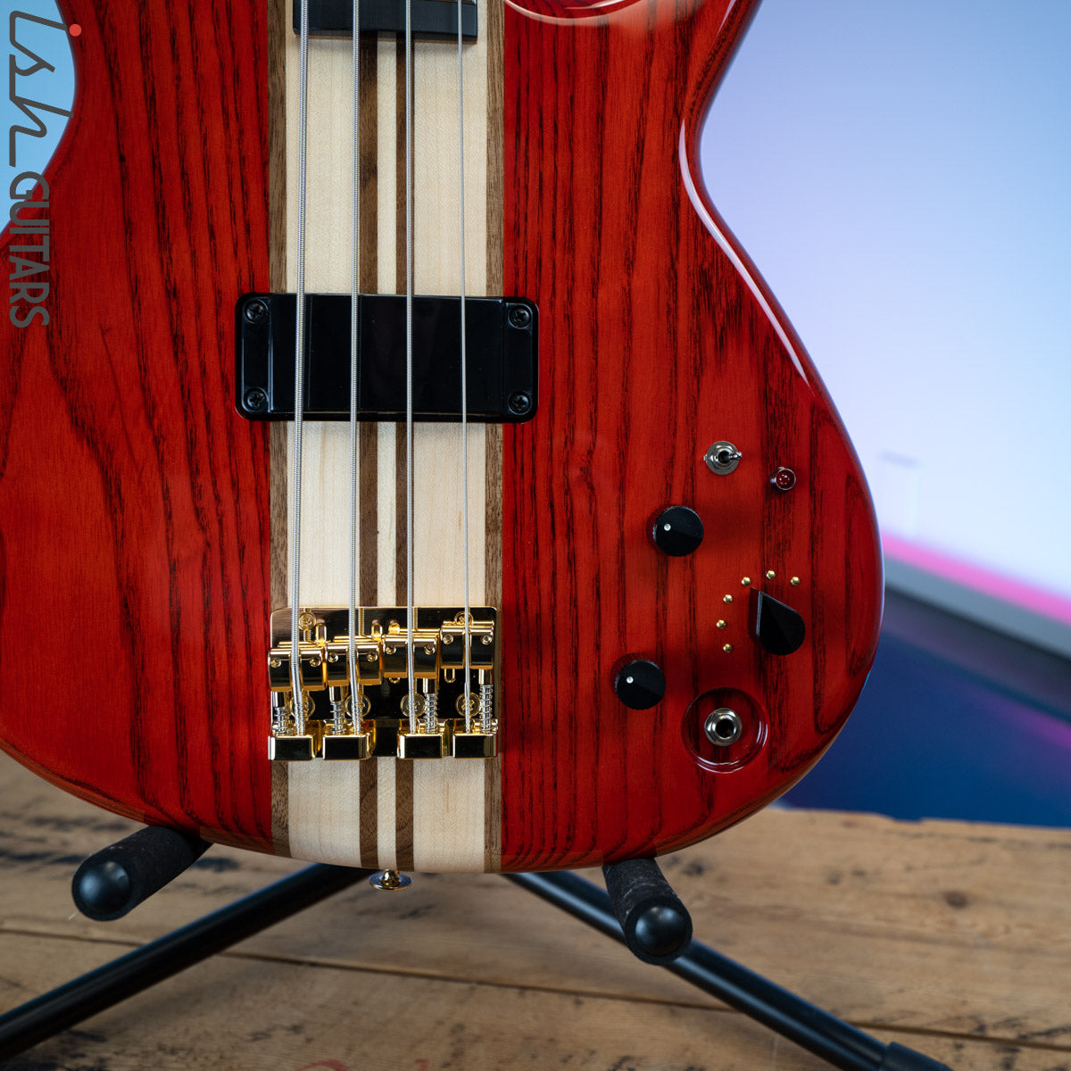2020 Aria Pro II SB-1000B Reissue Bass Guitar Made in Japan Red