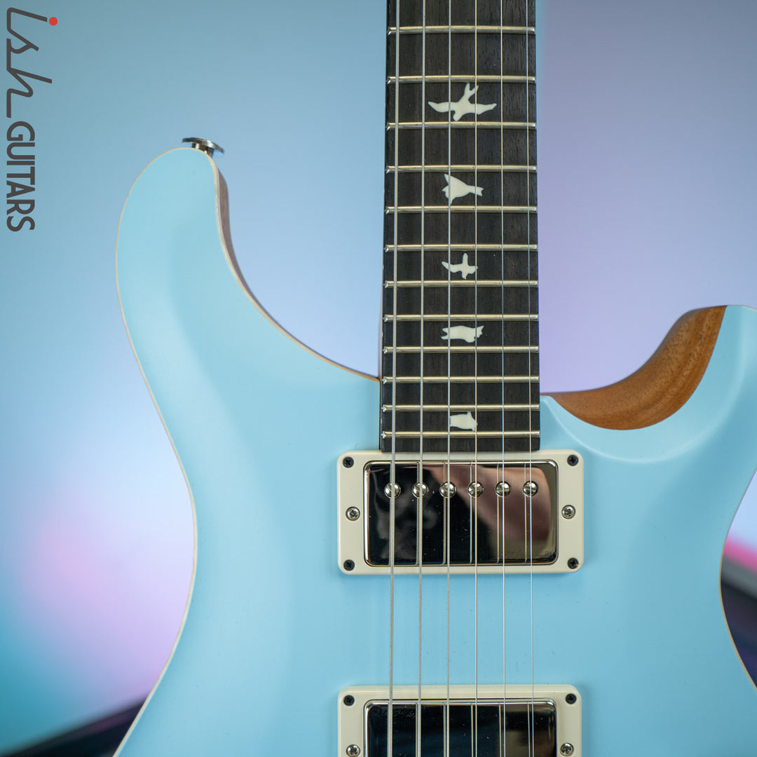 PRS CE 24 Satin Nitro 57/08 Ebony Fretboard Powder Blue