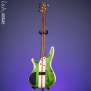 Ibanez Premium SR5FMDX 5-String Bass Emerald Green Low Gloss