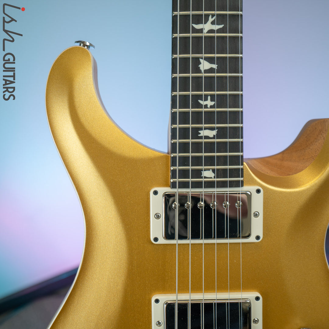 PRS CE 24 Satin Nitro 57/08 Ebony Fretboard Gold Top