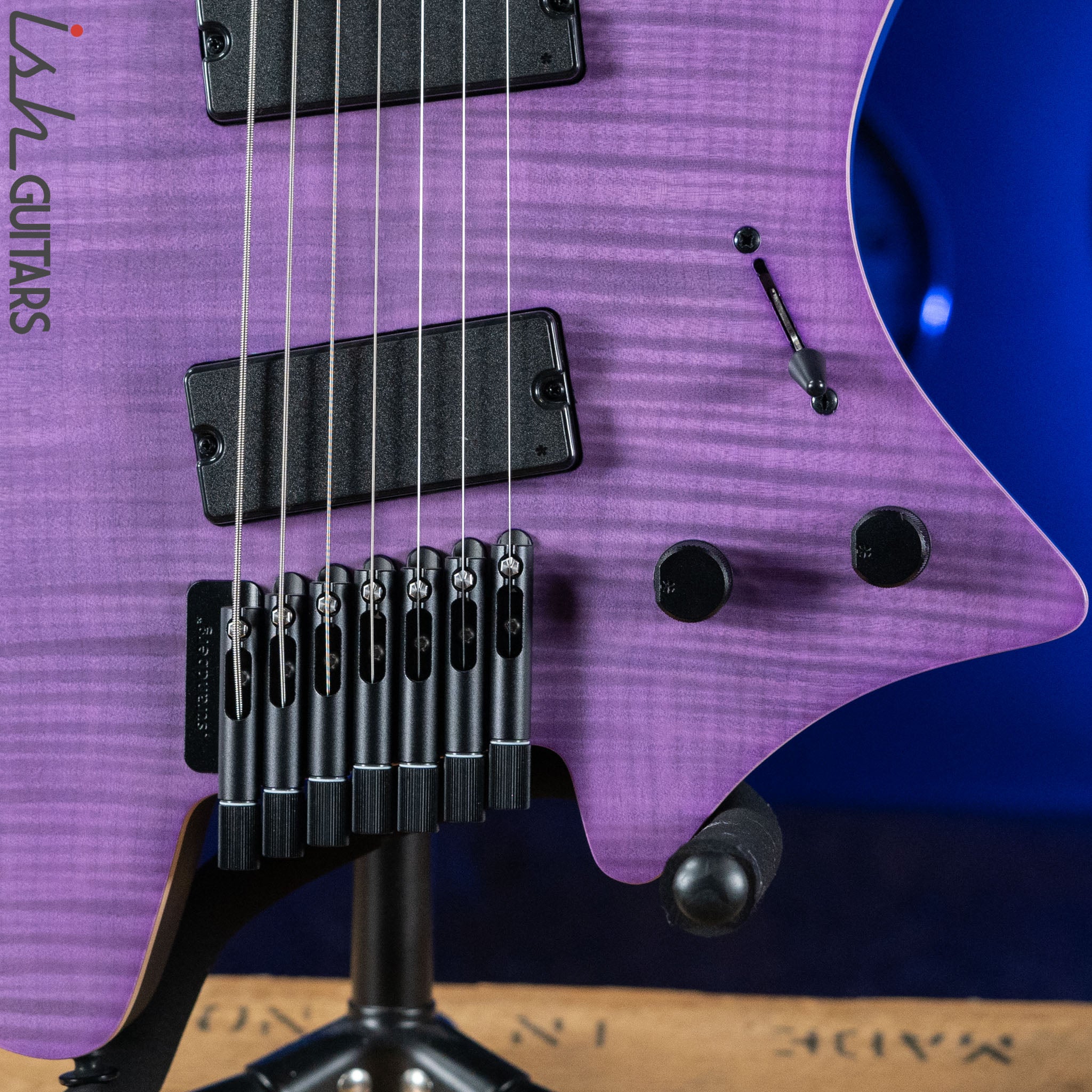 Strandberg Boden Standard NX 7 Multiscale Headless Guitar Purple