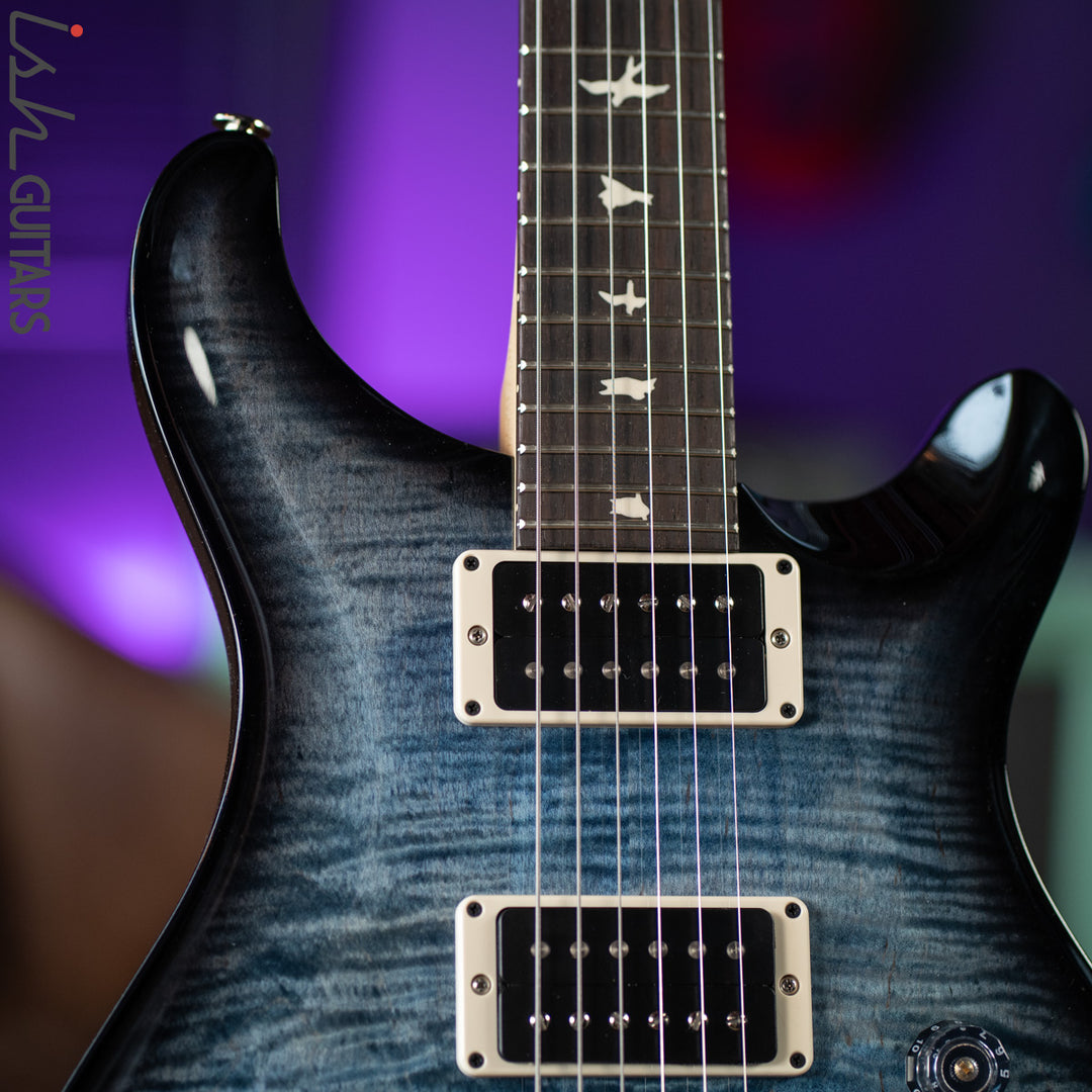 PRS CE 24 Faded Whale Blue Smoked Wrap Electric Guitar