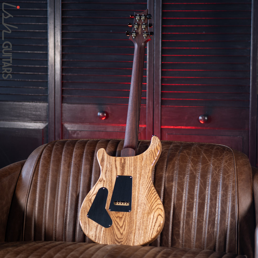 PRS Custom 24 Wood Library River Blue One Piece Quilt 10 Top Rosewood Neck