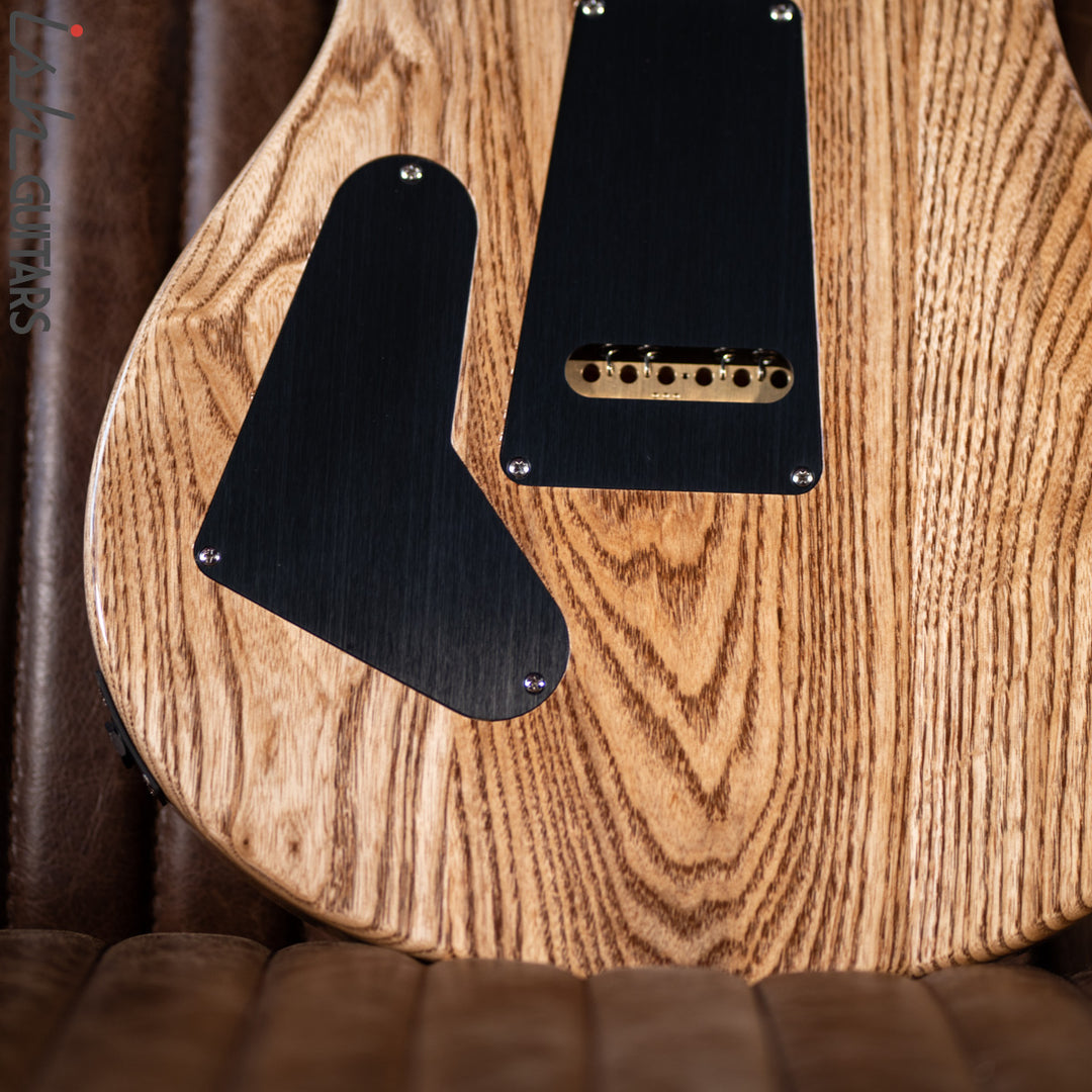 PRS Custom 24 Wood Library River Blue One Piece Quilt 10 Top Rosewood Neck