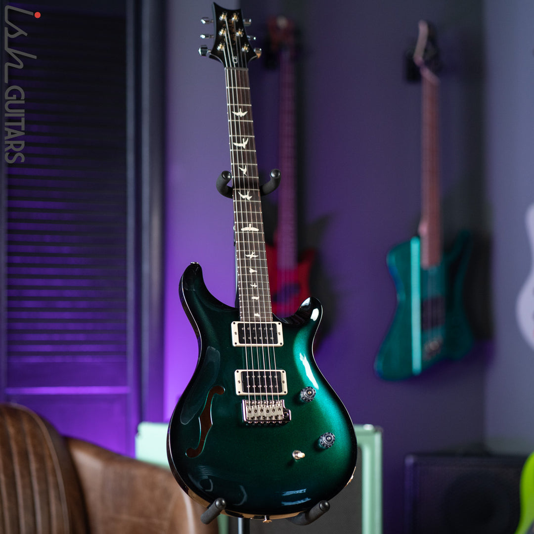 CE 24 Semi-Hollow Custom Color Forest Green Metallic