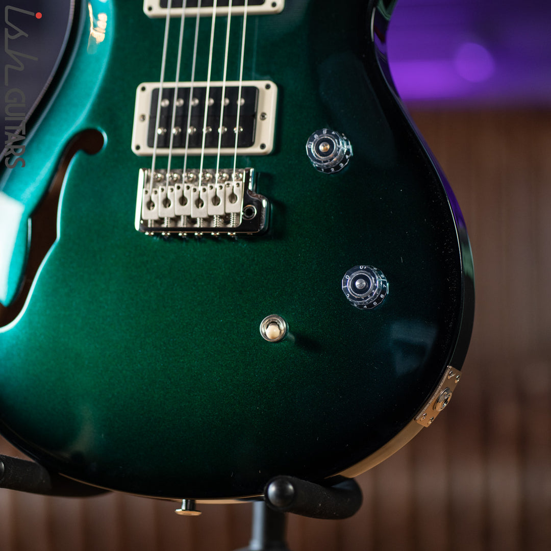 CE 24 Semi-Hollow Custom Color Forest Green Metallic
