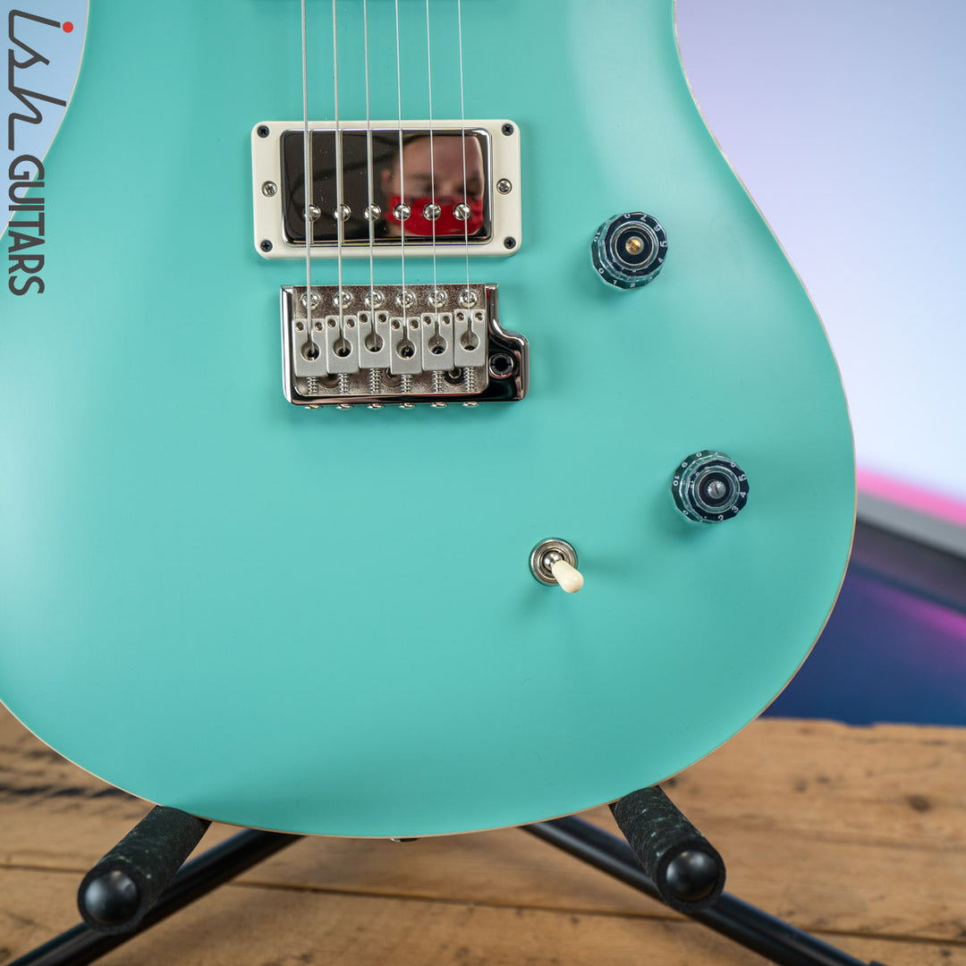 PRS CE 24 Satin Nitro 57/08 Ebony Fretboard Seafoam Green