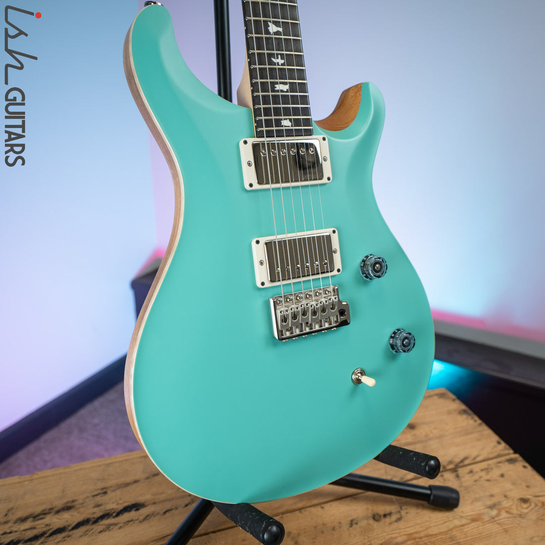 PRS CE 24 Satin Nitro 57/08 Ebony Fretboard Seafoam Green