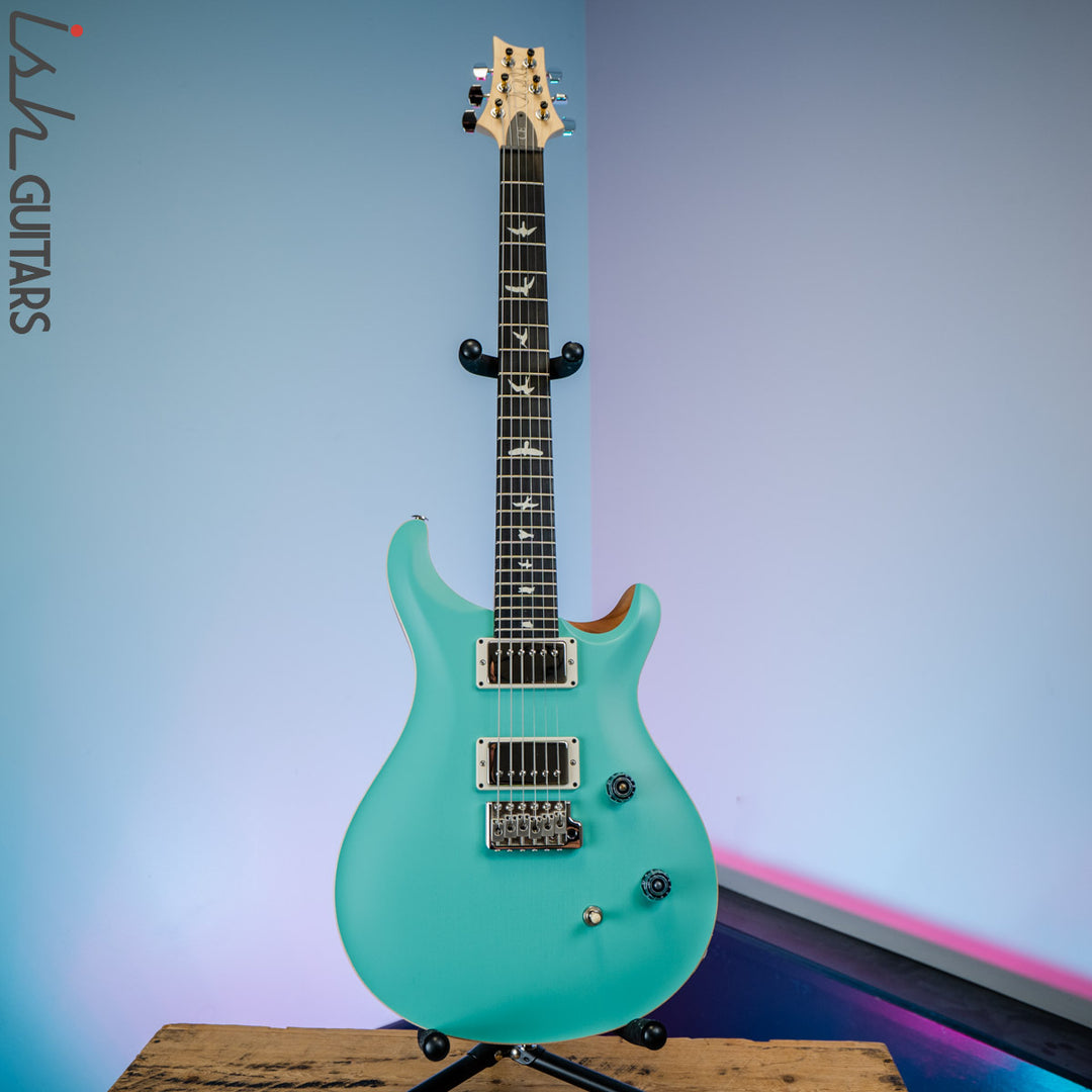 PRS CE 24 Satin Nitro 57/08 Ebony Fretboard Seafoam Green
