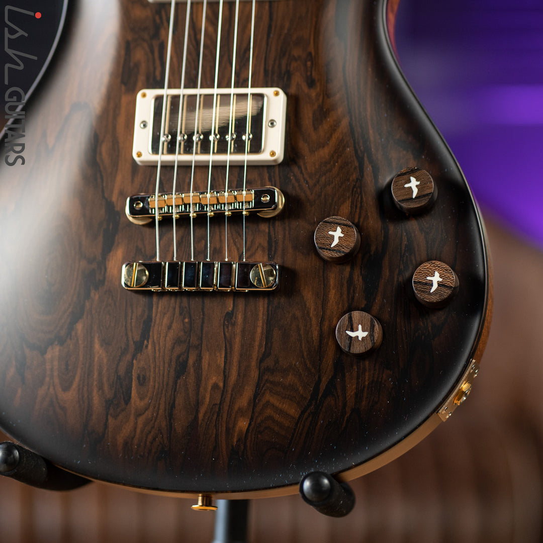 PRS Private Stock McCarty 594 Natural Ziricote with Smoked Burst Satin