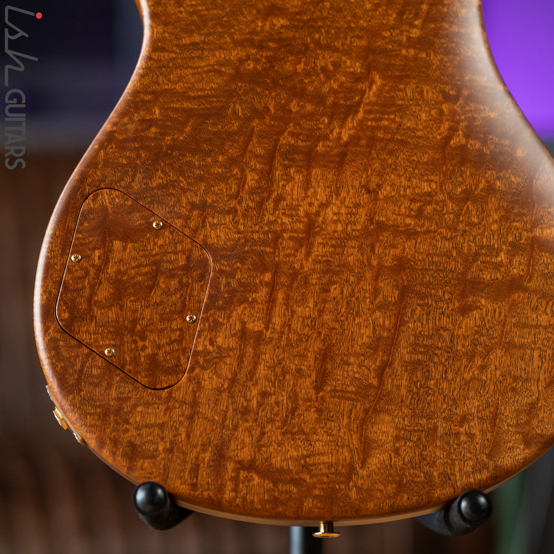 PRS Private Stock McCarty 594 Natural Ziricote with Smoked Burst Satin