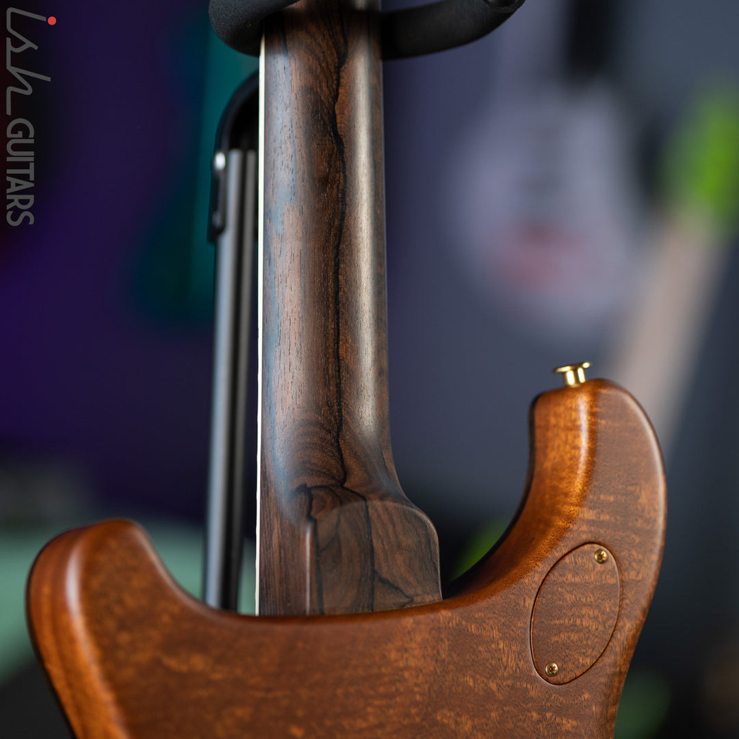 PRS Private Stock McCarty 594 Natural Ziricote with Smoked Burst Satin