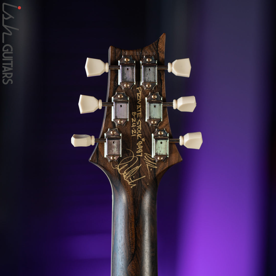 PRS Private Stock McCarty 594 Natural Ziricote with Smoked Burst Satin