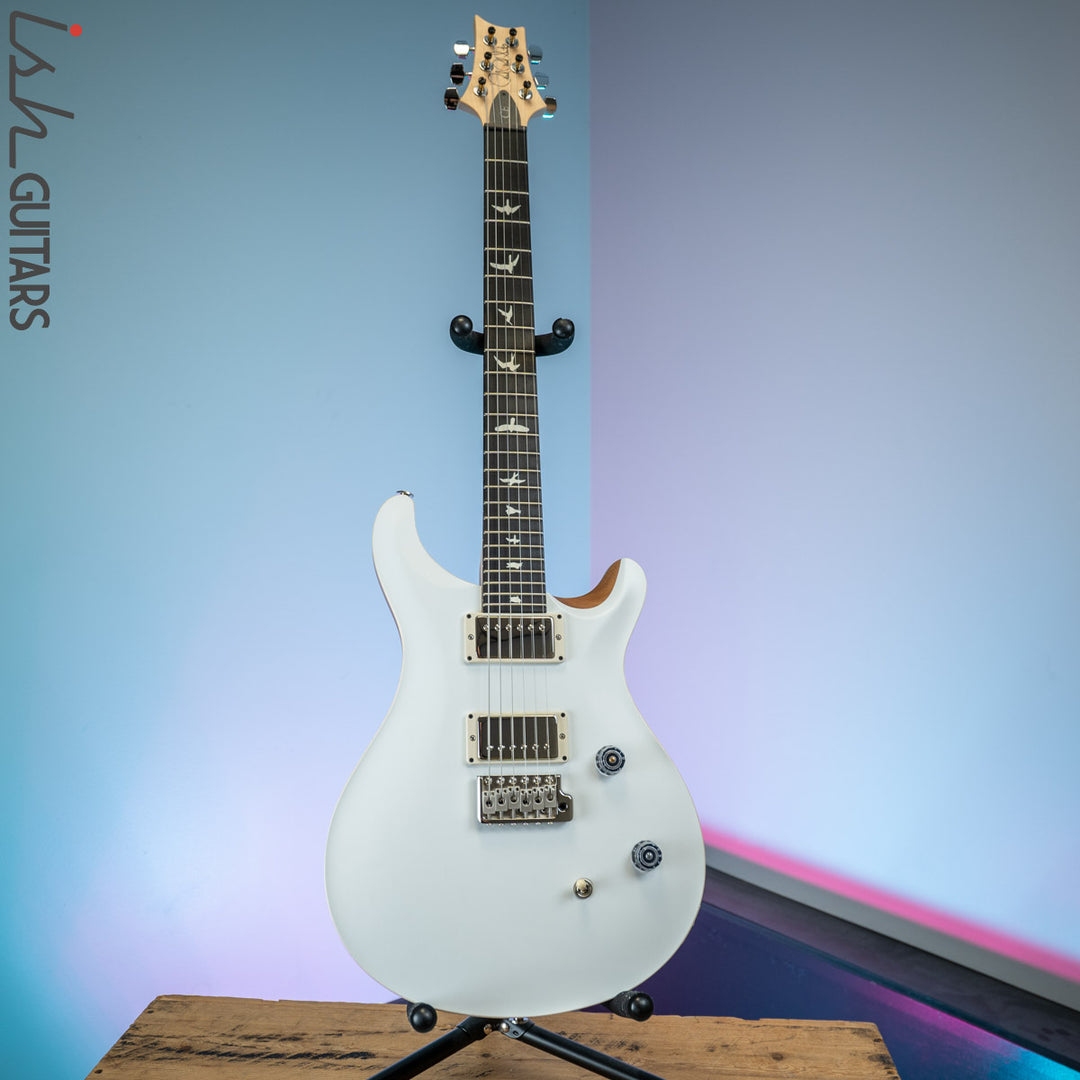 PRS CE 24 Satin Nitro 57/08 Ebony Fretboard Jet White