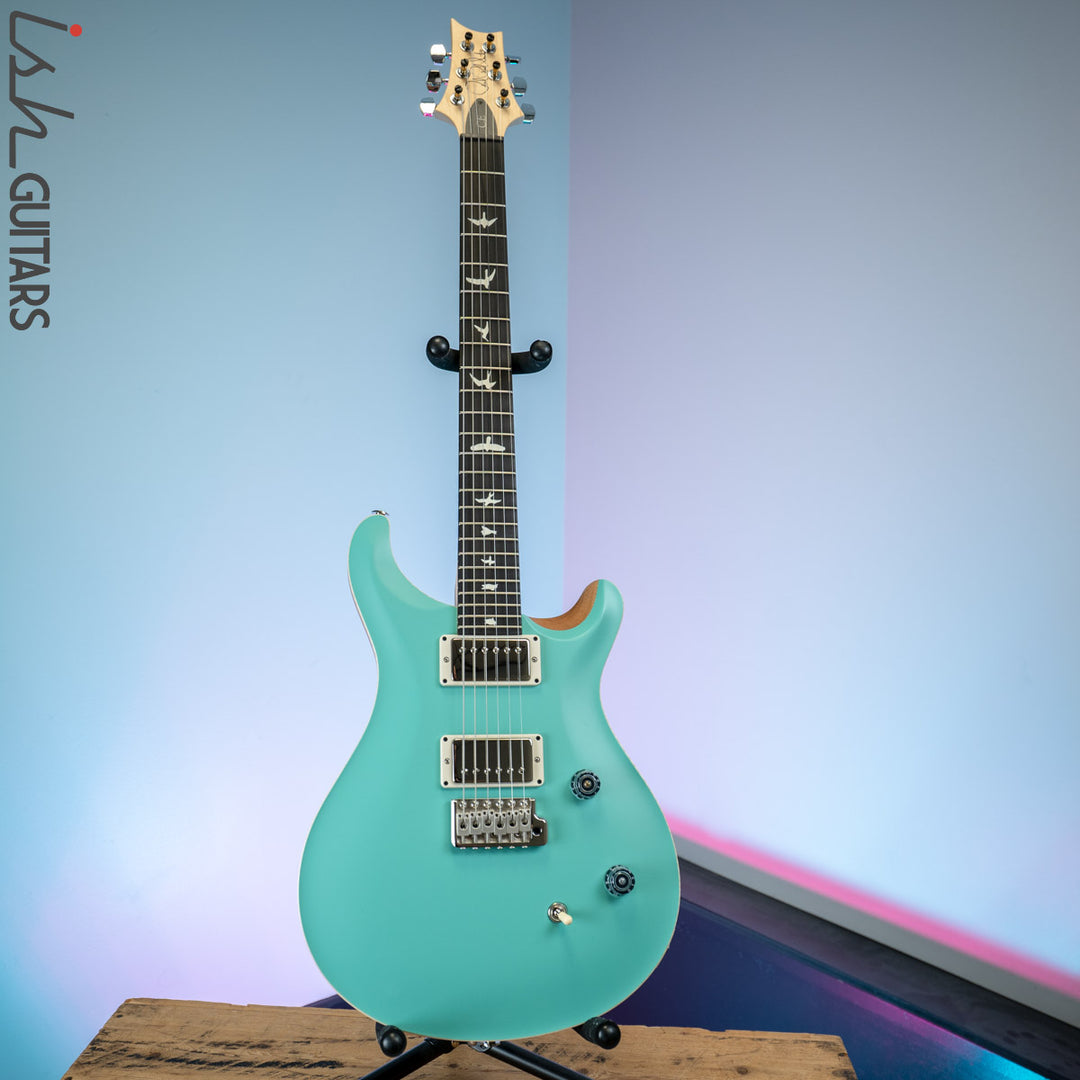 PRS CE 24 Satin Nitro 57/08 Ebony Fretboard Seafoam Green