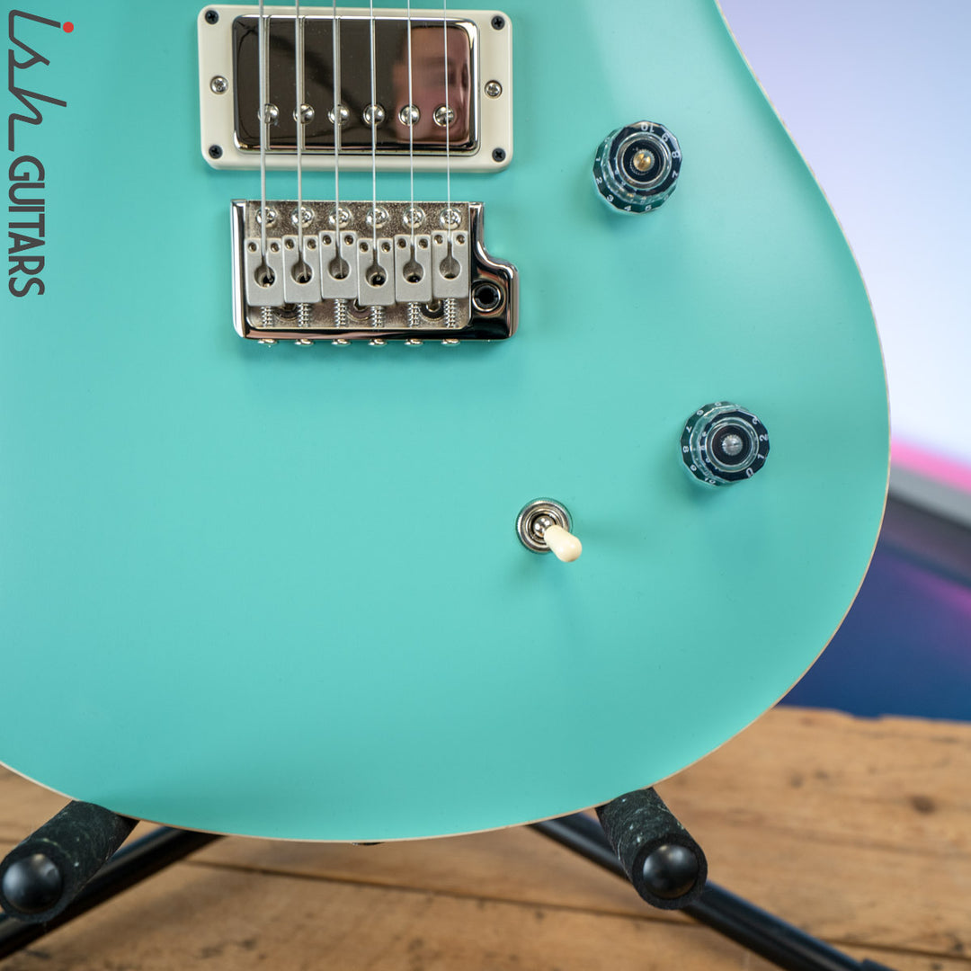 PRS CE 24 Satin Nitro 57/08 Ebony Fretboard Seafoam Green