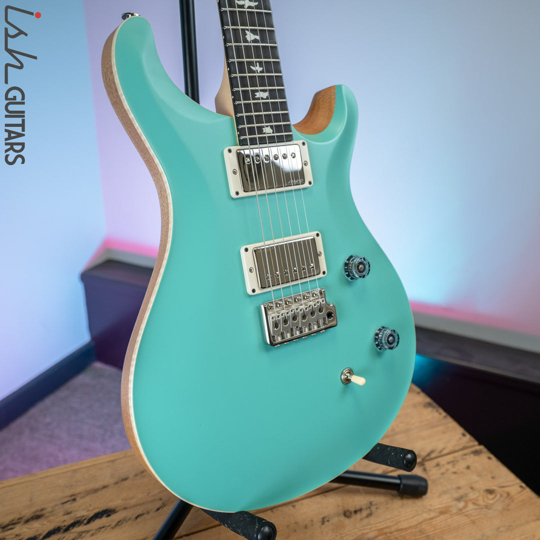 PRS CE 24 Satin Nitro 57/08 Ebony Fretboard Seafoam Green
