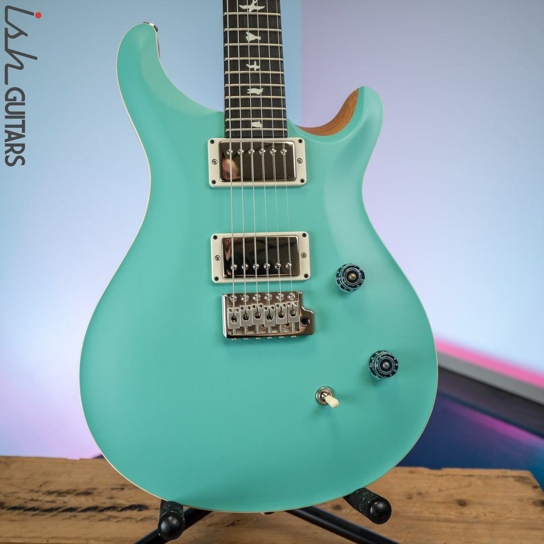 PRS CE 24 Satin Nitro 57/08 Ebony Fretboard Seafoam Green