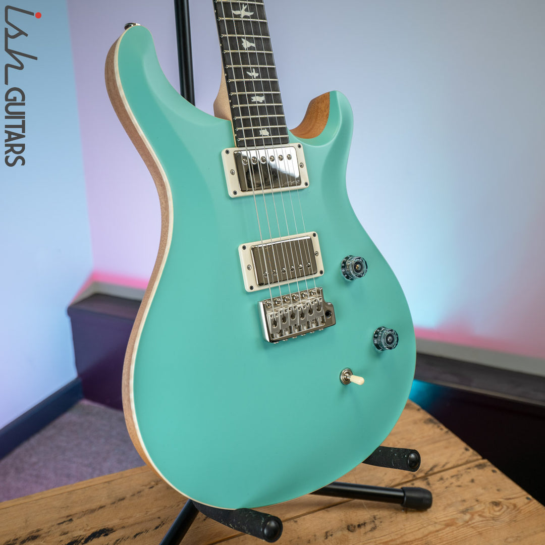 PRS CE 24 Satin Nitro 57/08 Ebony Fretboard Seafoam Green