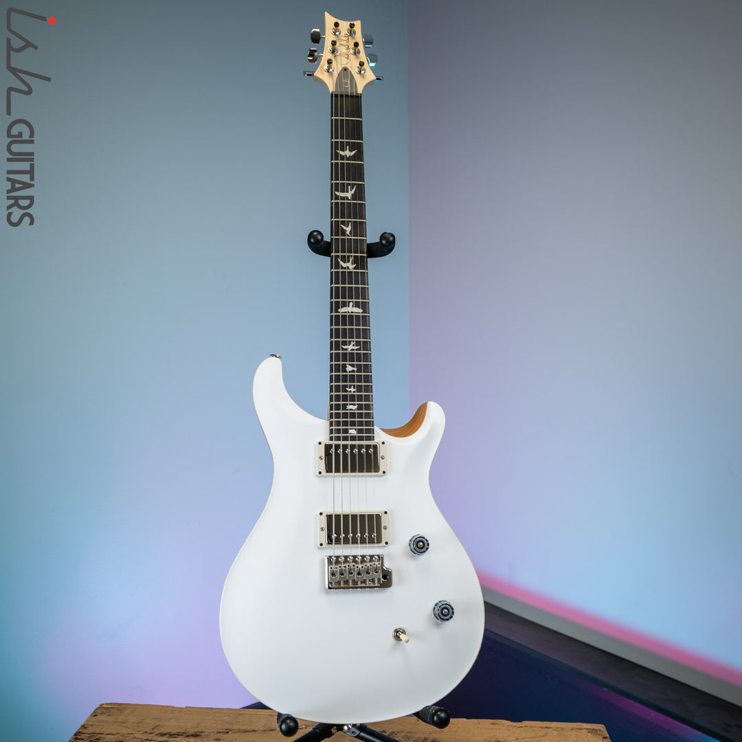 PRS CE 24 Satin Nitro 57/08 Ebony Fretboard Jet White