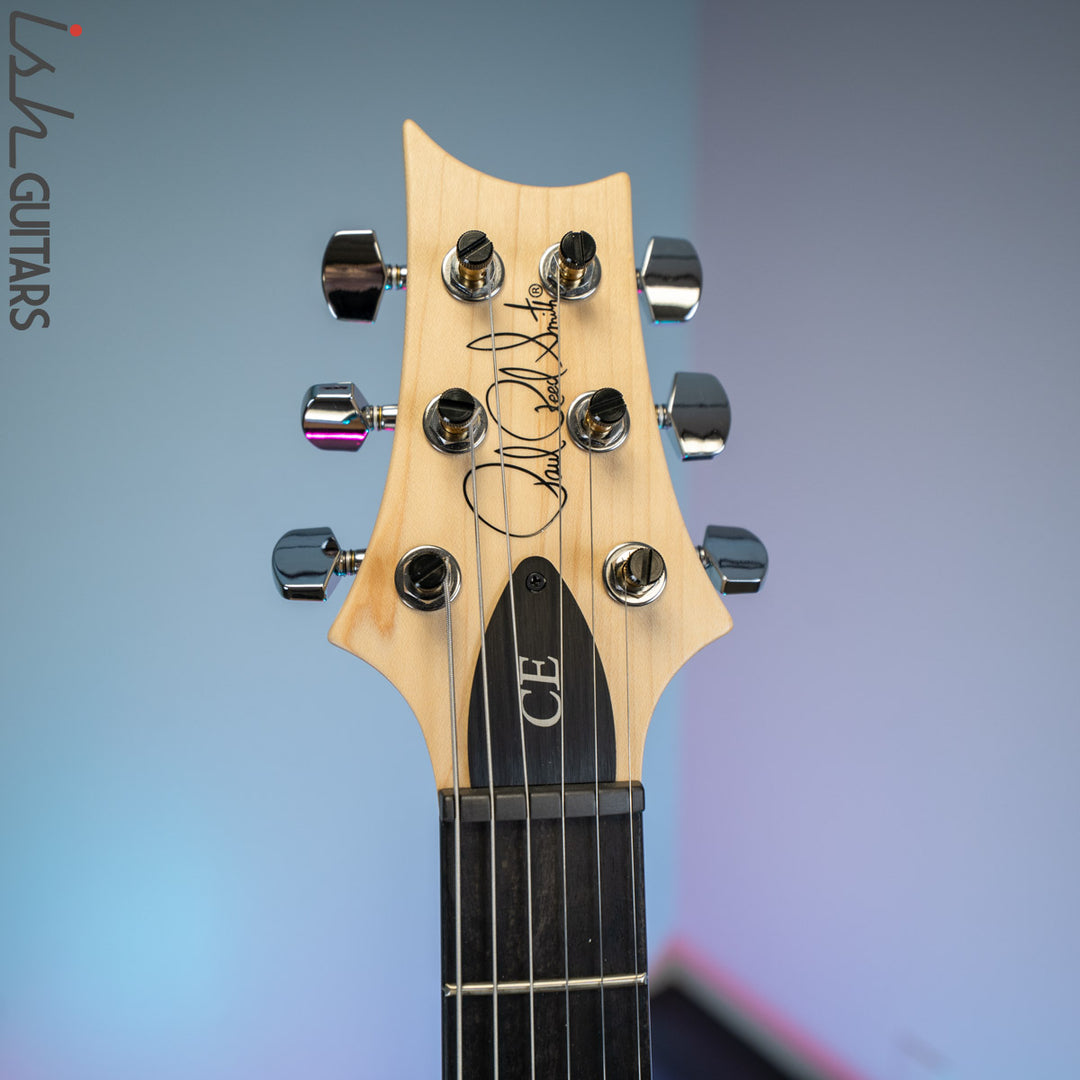 PRS CE 24 Satin Nitro 57/08 Ebony Fretboard Jet White