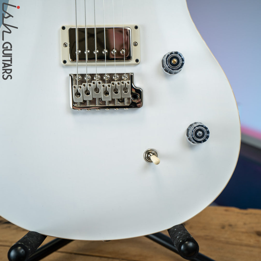 PRS CE 24 Satin Nitro 57/08 Ebony Fretboard Jet White