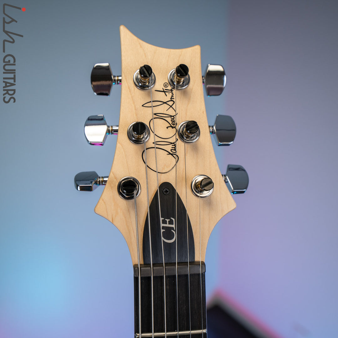 PRS CE 24 Satin Nitro 57/08 Ebony Fretboard Jet White