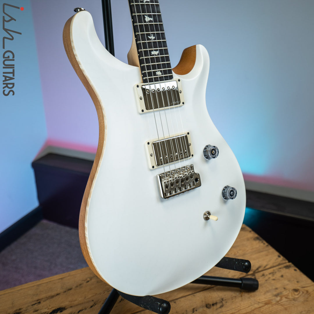 PRS CE 24 Satin Nitro 57/08 Ebony Fretboard Jet White